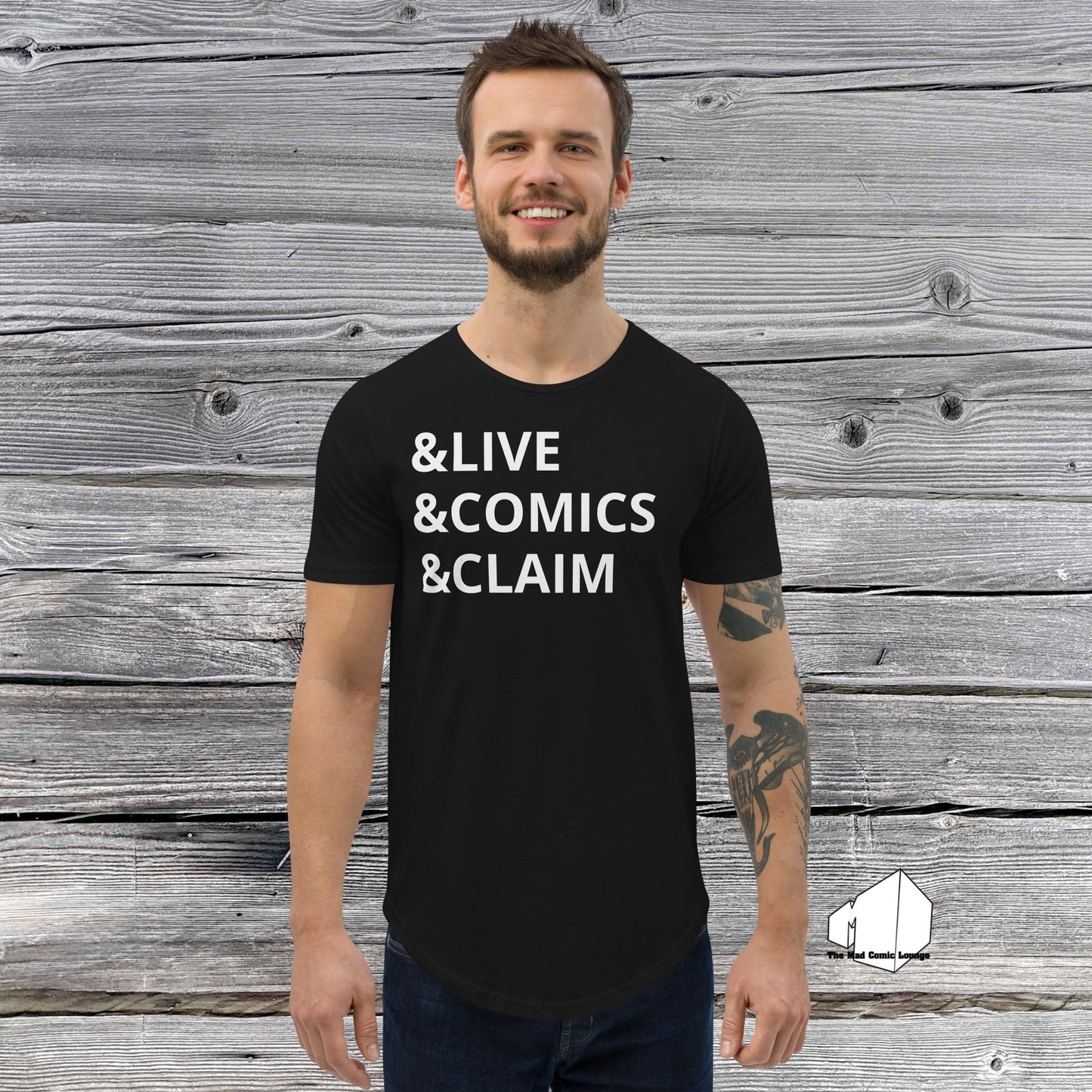 The LCC- Curved Hem T-Shirt