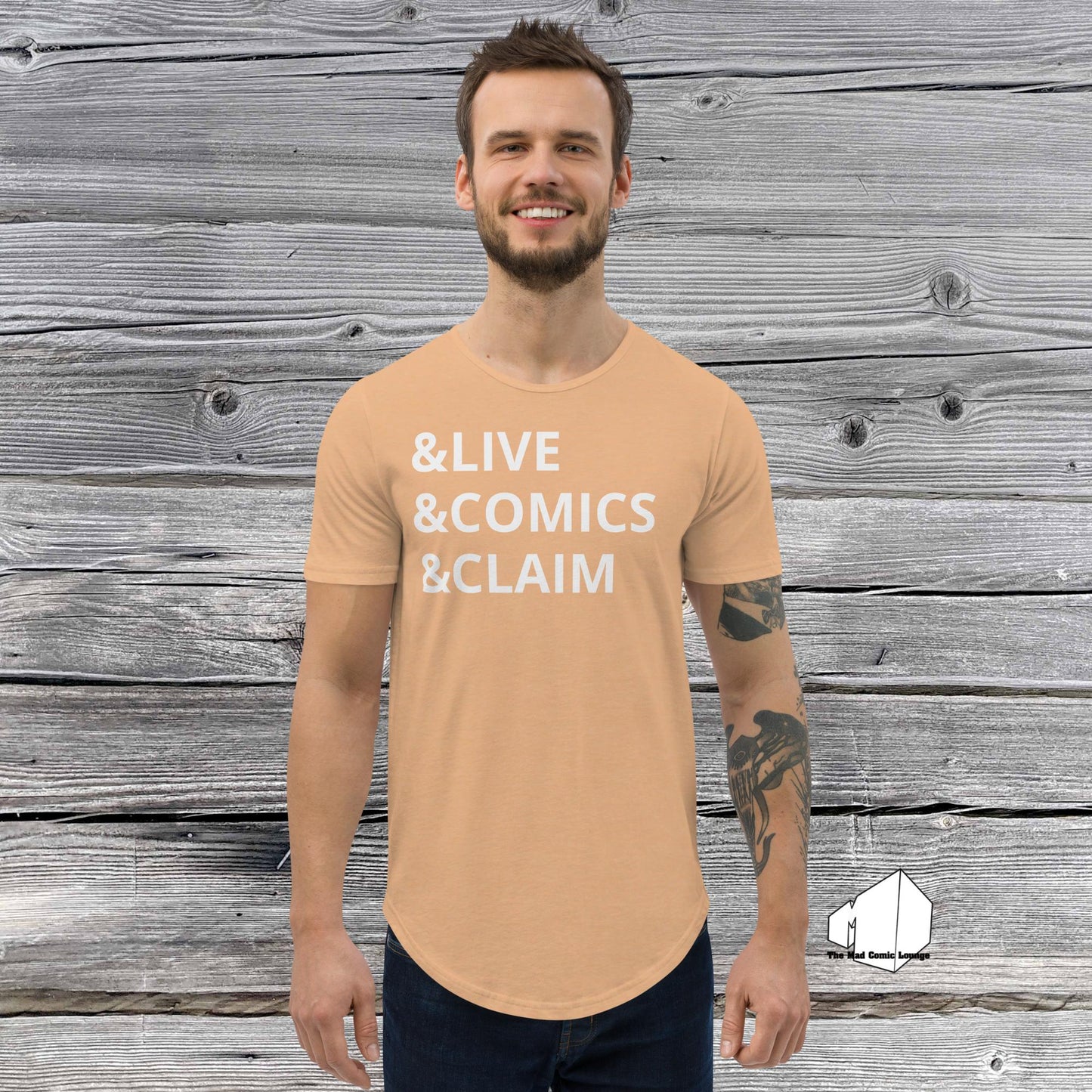 The LCC- Curved Hem T-Shirt