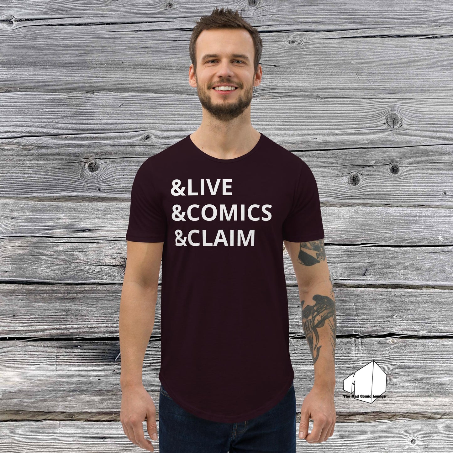 The LCC- Curved Hem T-Shirt
