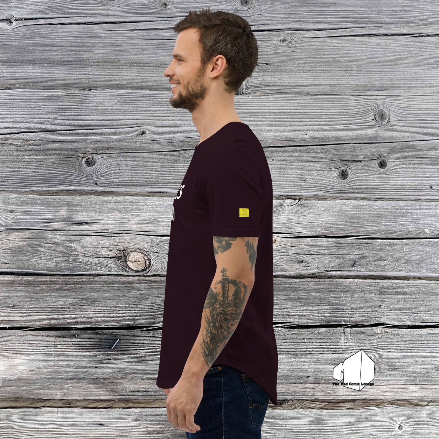 The LCC- Curved Hem T-Shirt