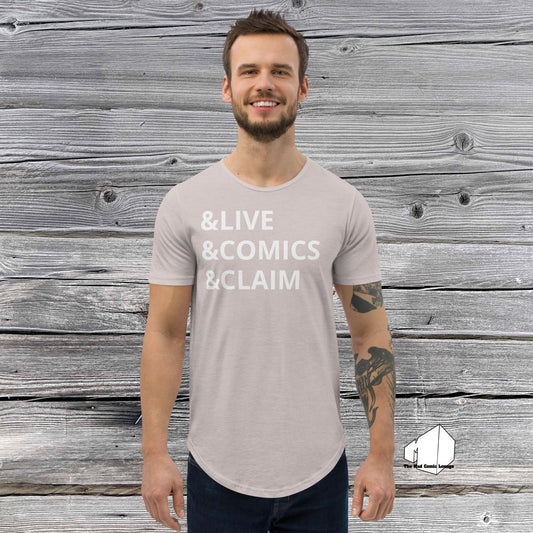 The LCC- Curved Hem T-Shirt